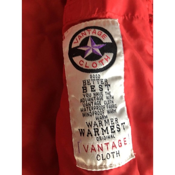 Vintage 90s Field & Stream Men's Size M Retro Puffer Jacket Down Vantage Cloth - Picture 8 of 16